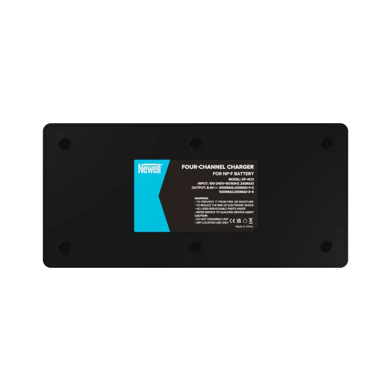 Ładowarka czterokanałowa Newell DF-4CH do akumulatorów NP-F do Sony