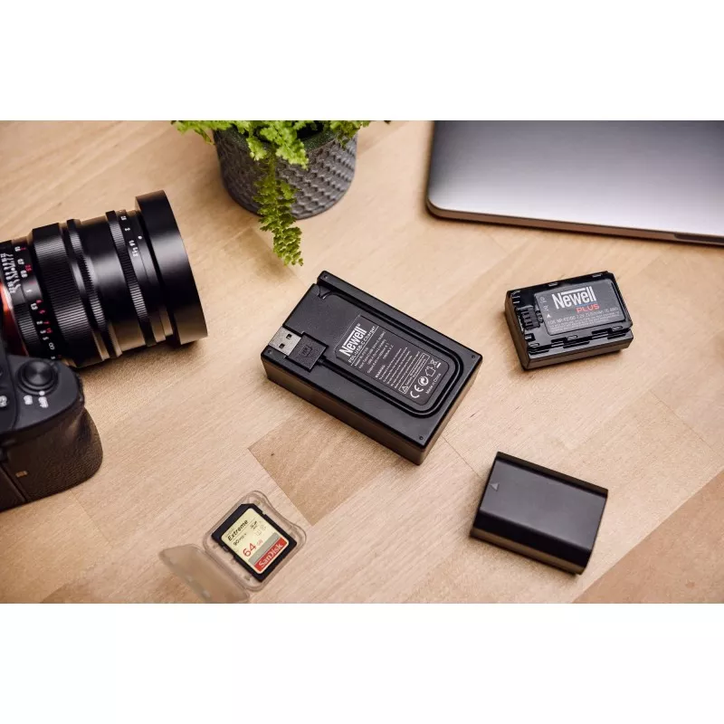 Ładowarka dwukanałowa Newell FDL-USB-C do akumulatorów NP-FZ100 do Sony