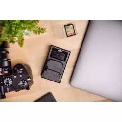 Ładowarka dwukanałowa Newell FDL-USB-C do akumulatorów NP-FW50 do Sony