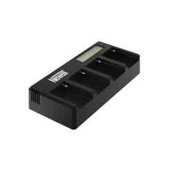 Ładowarka czterokanałowa Newell DF-4CH do akumulatorów NP-F do Sony