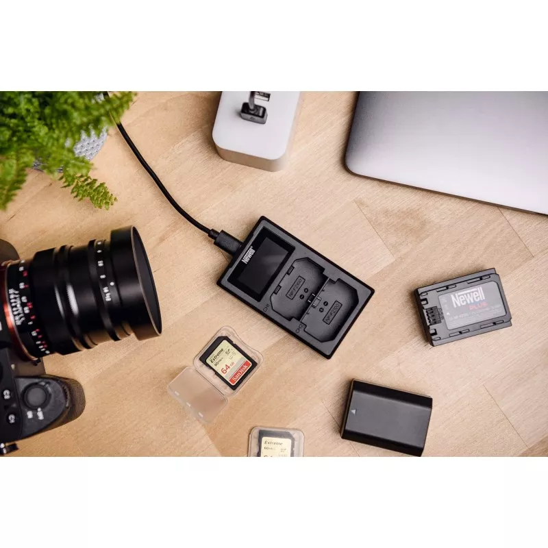 Ładowarka dwukanałowa Newell FDL-USB-C do akumulatorów NP-BX1 do Sony