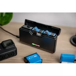 Ładowarka trójkanałowa Newell USB-C do GoPro 5 / 6 / 7 / 8 / 9 / 10 / 11