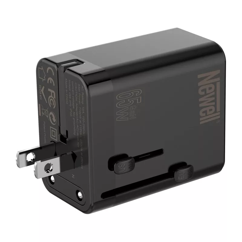 Ładowarka sieciowa Newell GaN travel adapter 65 W