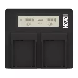 Ładowarka dwukanałowa Newell DC-LCD do akumulatorów VW-VBD29/58/78 do Panasonic