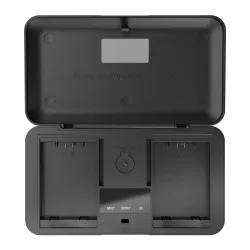 Ładowarka dwukanałowa Newell LCD z funkcją power banku i czytnikiem kart SD do akumulatorów LP-E6...