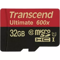 Transcend microSDHC MLC     32GB Class 10 UHS-I 600x + adapter SD