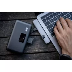 Ładowarka dwukanałowa Newell LCD z funkcją power banku i czytnikiem kart SD do akumulatorów EN-EL...