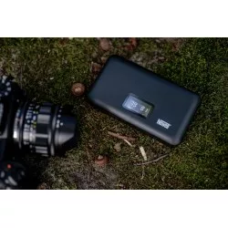 Ładowarka dwukanałowa Newell LCD z funkcją power banku i czytnikiem kart SD do akumulatorów NP-W1...
