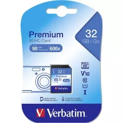 Verbatim SDHC Card          32GB Class 10