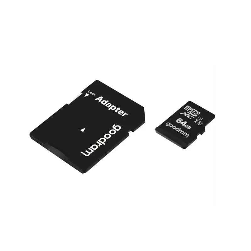 GOODRAM microSDXC           64GB Class 10 UHS-I + adapter