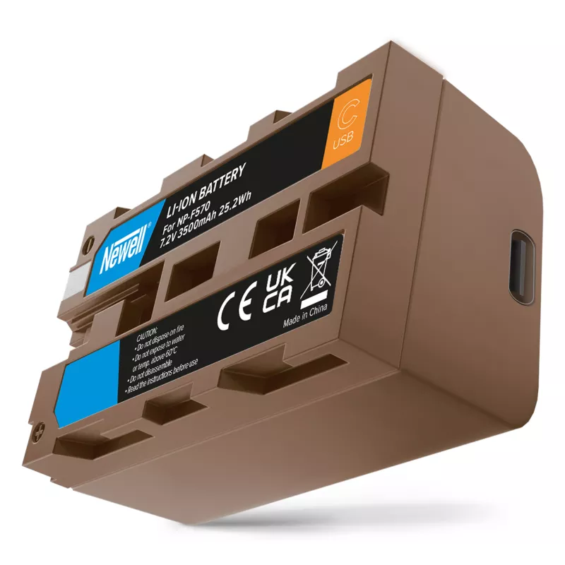 Akumulator Newell zamiennik NP-F570 USB-C do Sony