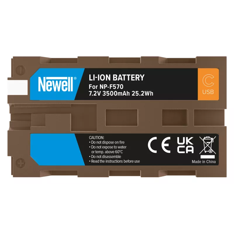 Akumulator Newell zamiennik NP-F570 USB-C do Sony