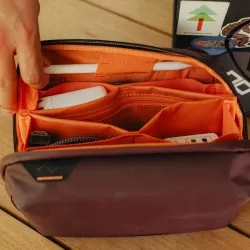 Wkład Travel Line Peak Design Tech Pouch Eclipse v2 - fioletowy