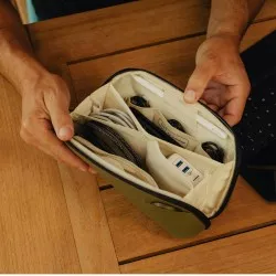 Wkład Travel Line Peak Design Tech Pouch Small Kelp - oliwkowy