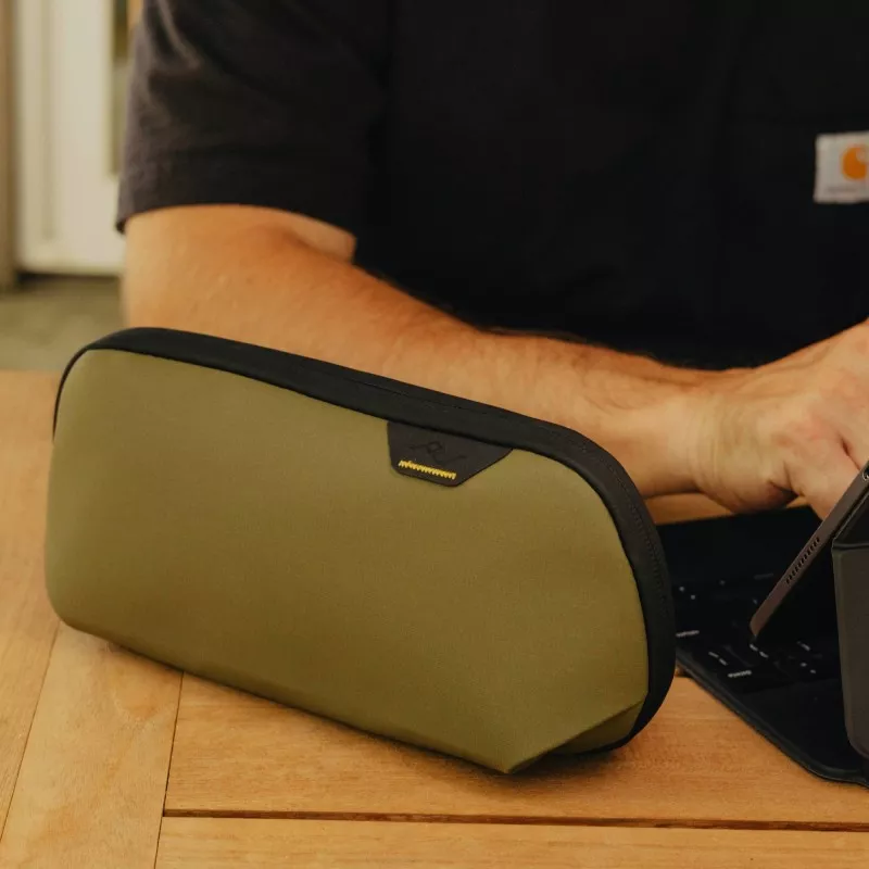 Wkład Travel Line Peak Design Tech Pouch Small Kelp - oliwkowy