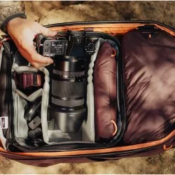 Plecak Travel Line Peak Design Travel Backpack 45L Eclipse - fioletowy