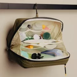 Kosmetyczka Travel Line Peak Design Wash Pouch Kelp - oliwkowa