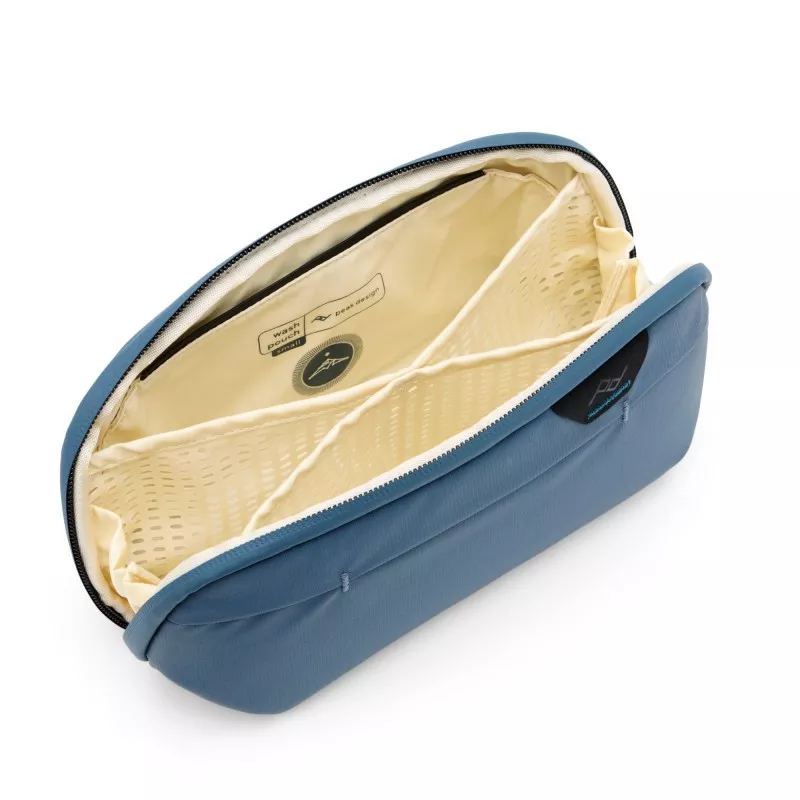 Kosmetyczka Travel Line Peak Design Wash Pouch Small Ocean - niebieska