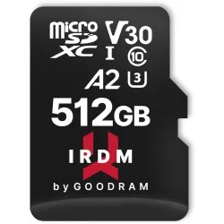 GOODRAM IRDM microSDXC     512GB V30 UHS-I U3 + adapter