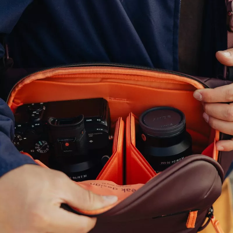 Torba PEAK DESIGN Everyday Sling 6L Eclipse - fioletowy