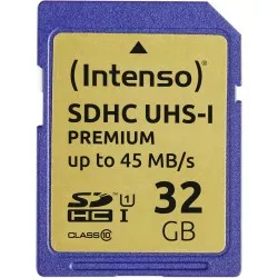 Intenso SDHC Card           32GB Class 10 UHS-I Premium