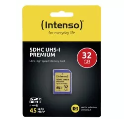Intenso SDHC Card           32GB Class 10 UHS-I Premium