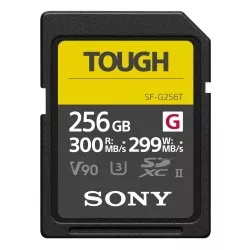 Sony SDXC G Tough series   256GB UHS-II Class 10 U3 V90