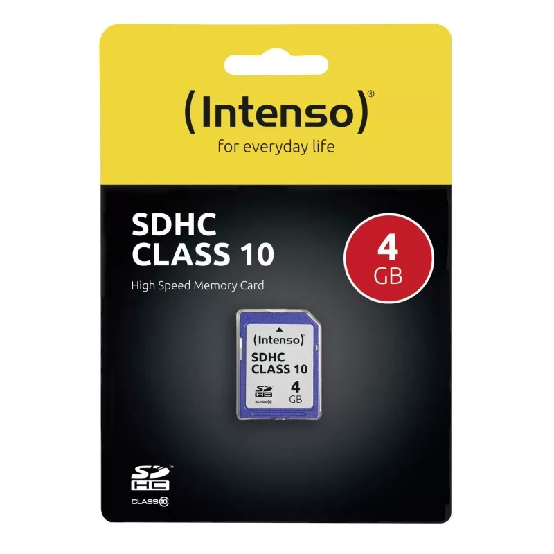 Intenso SDHC Card            4GB Class 10