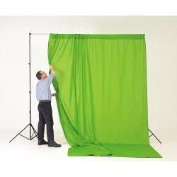 Tło Chromakey 3x7m Green