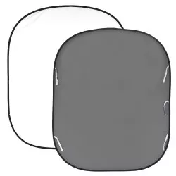 Tło Plain 1.8x2.15m Szare/Białe