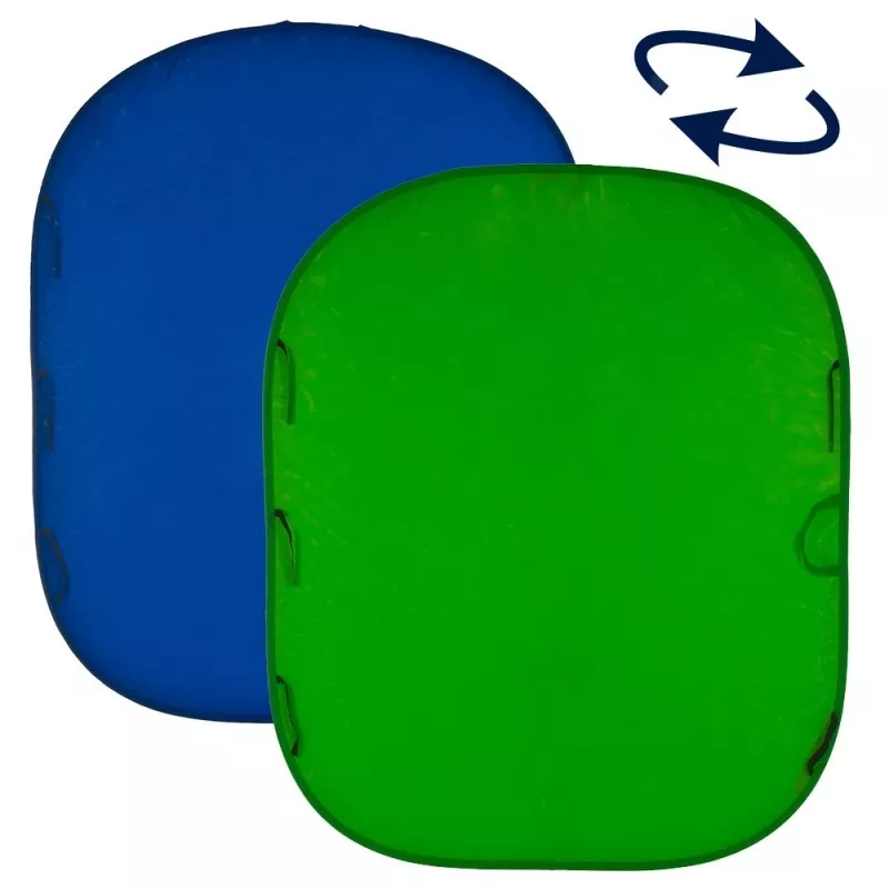 Tło Chromakey 1.5x1.8m Blue/Green