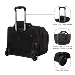 Wenger Patriot II Trolley na laptop 15,4 / 17  czarny