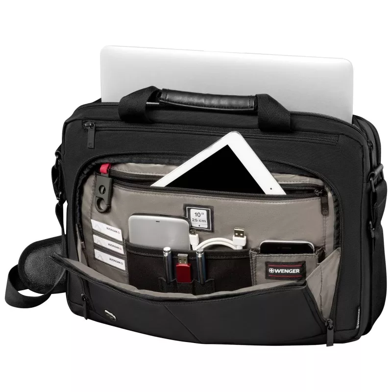 Wenger Source 16 Laptop Briefcase czarny