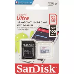 SanDisk Ultra Lite microSDHC Ad. 32GB 100MB/s  SDSQUNR-032G-GN3MA