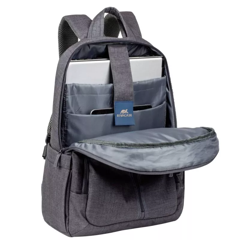 Rivacase 7560 Laptop Backpack 15.6  grey