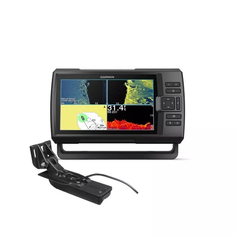 Garmin Striker Vivid 9sv z GT52HW-TM-Geber