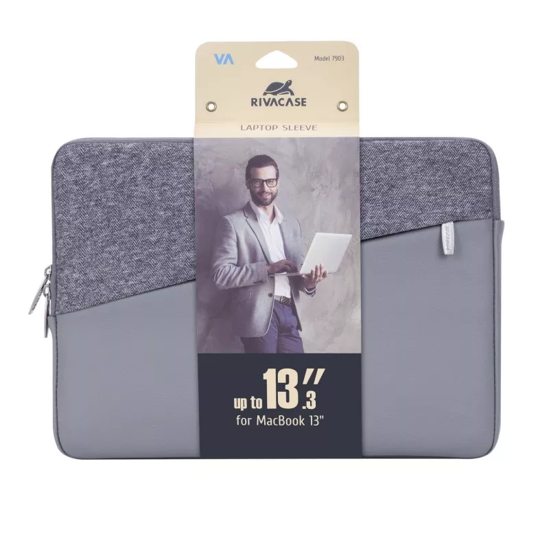 Rivacase 7903 Laptop Sleeve 13.3  grey