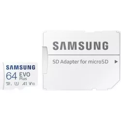 Samsung microSDXC EVO Plus 64GB + adapter MB-MC64KA/EU
