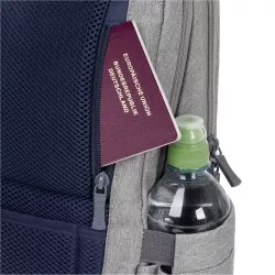 Rivacase 7760 ECO grey Laptop backpack 15.6