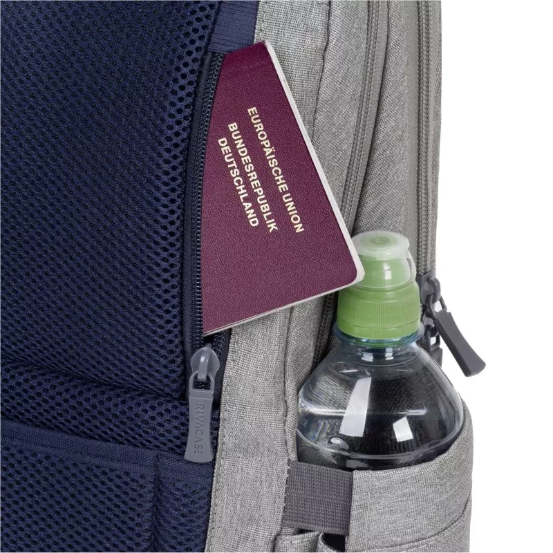 Rivacase 7760 ECO grey Laptop backpack 15.6