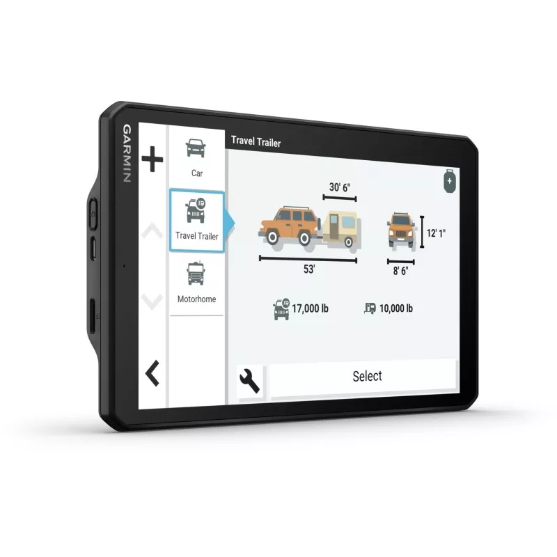 Garmin Camper 895 nawigacja do kamperów