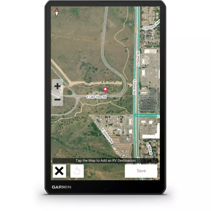 Garmin Camper 1095 - Nawigacja dla Kamperów i Przyczep kempingowych