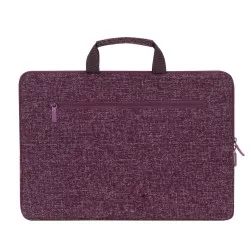 Rivacase 7913 Laptop Sleeve 13.3  with handles burgundy red