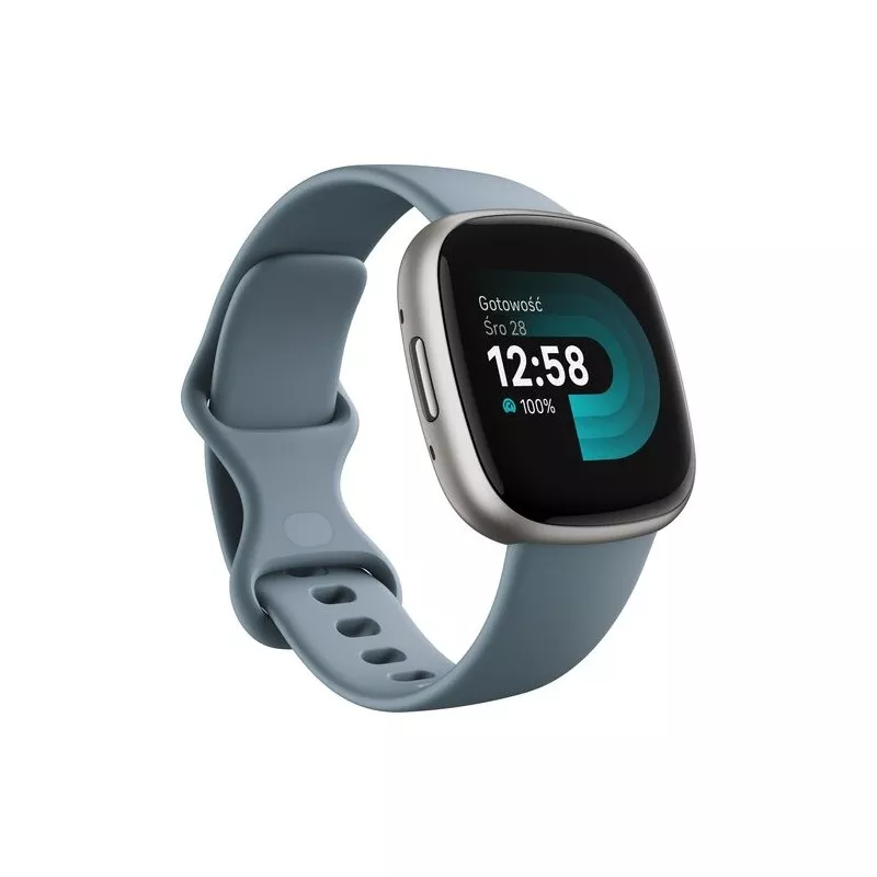 Fitbit Versa 4 Waterfall Blue/Platinum