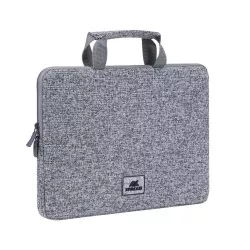 Rivacase 7913 Laptop Sleeve 13.3  with Handles light grey