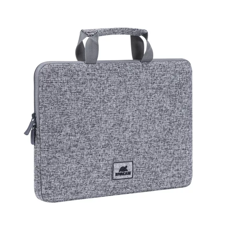 Rivacase 7913 Laptop Sleeve 13.3  with Handles light grey