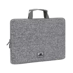 Rivacase 7915 Laptop Sleeve 15,6  with handles light grey