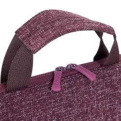 Rivacase 7913 Laptop Sleeve 13.3  with handles burgundy red