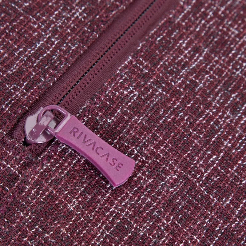 Rivacase 7913 Laptop Sleeve 13.3  with handles burgundy red