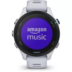 Garmin Forerunner 255S Music bialy/czarny